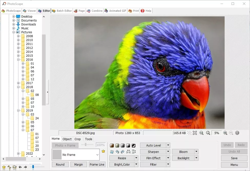 PhotoScape Photo Editing Software