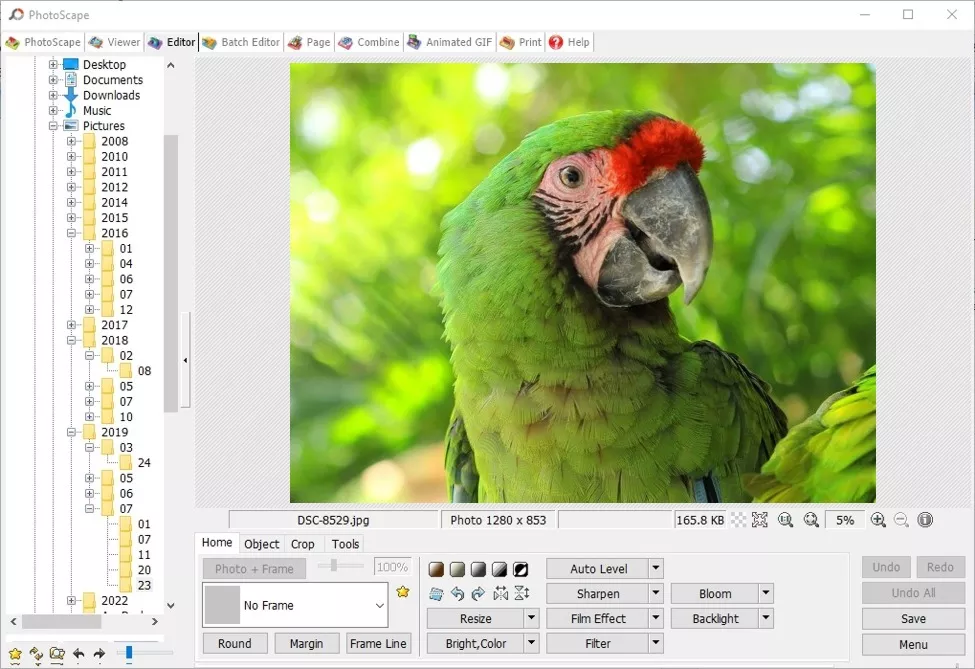 PhotoScape Bildbearbeitungsprogramm
