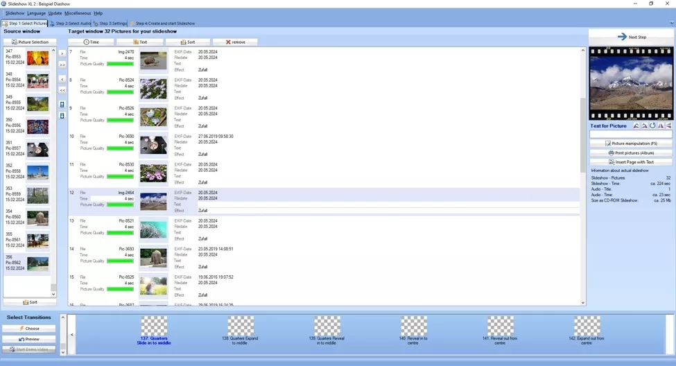 Logiciel diaporama