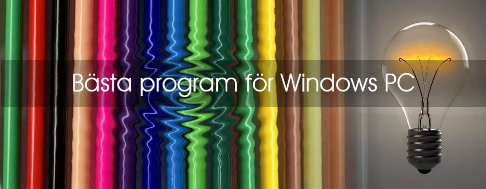 Bästa program för Windows PC